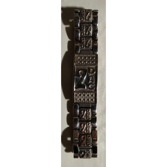 Vintage 2 PAC Engraved Bracelet (RARE)